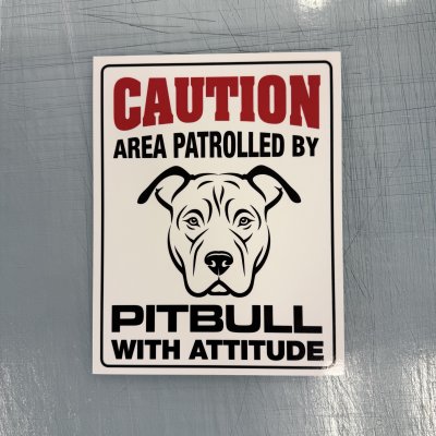 Fynd - Caution, Pitbull