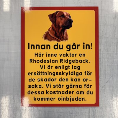 Fynd - Innan du går in, reflekterande