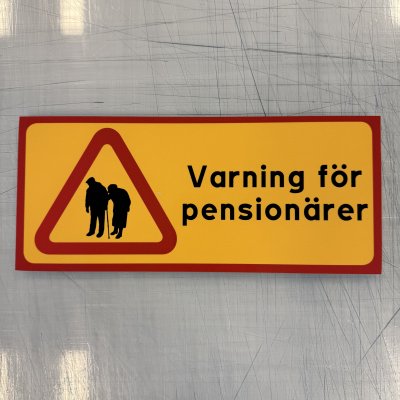 Fynd - Varning för pensionärer