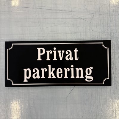 Fynd - Privat parkering