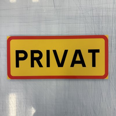 Fynd - PRIVAT, reflekterande