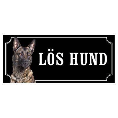 skylt klistermärke dekal malinois
gammaldags skylt fina hundskyltar hundskylt lös hund
