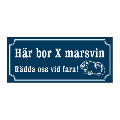 här bor x antal marsvin skylt till dörren vid brand marsvin hamster kaninrädda oss vid fara klistermärke skylt till dörren