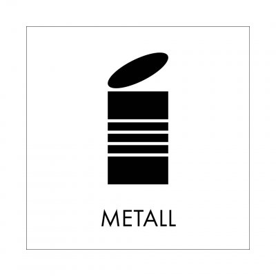 skylt metall grafiskt snygg skylt