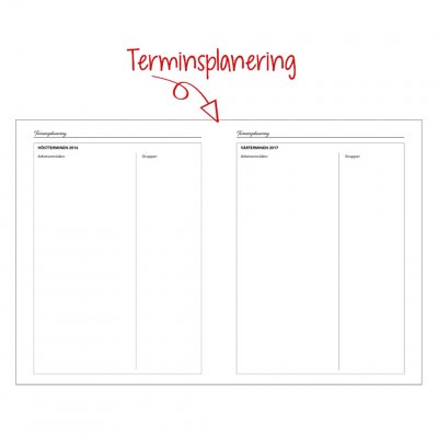 lektionskalender lärarkalender kalender till lärare almanacka planering lärare bästa kalendern för pedagoger klasslärare