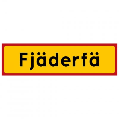 tilläggsskylt skylt fjäderfä höns anka ankor fåglar fågel