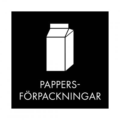 pappersförpackningar grafiskt snygg skylt