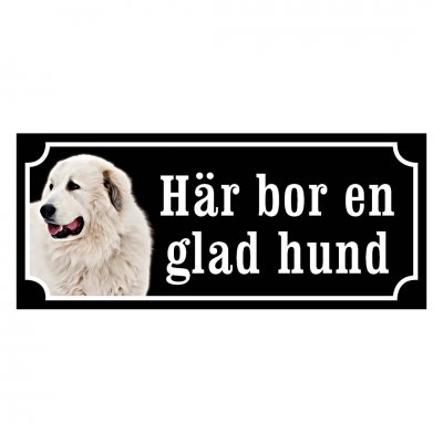 Pyreneisk Mastiff - hundskylt