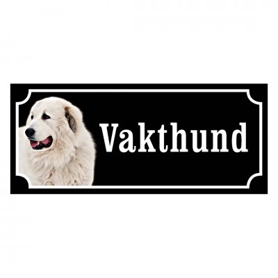 Pyreneisk Mastiff - hundskylt