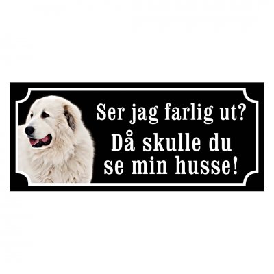 Pyreneisk Mastiff - hundskylt