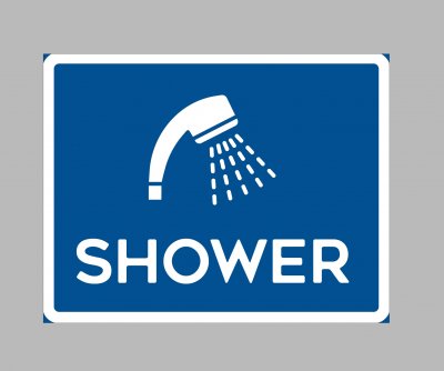 Skylt Shower