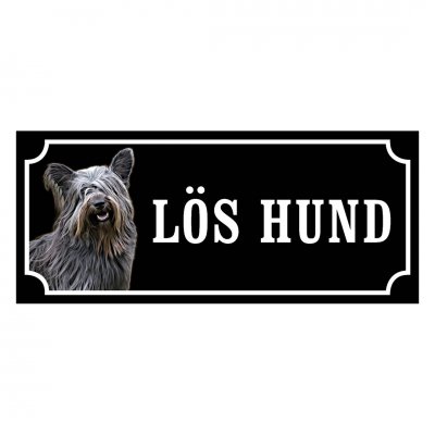 Skyeterrier - hundskylt