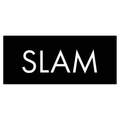 Slam skylt eller dekal (olika storlekar och stilar) slamsugning skylt godkänd stilren svart