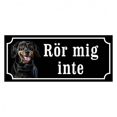 Smålandsstövare - Hundskylt