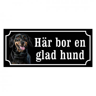 Smålandsstövare - Hundskylt