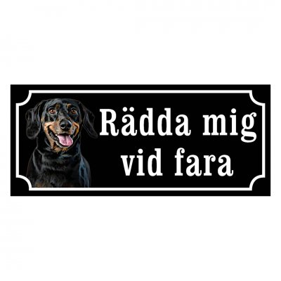 Smålandsstövare - Hundskylt