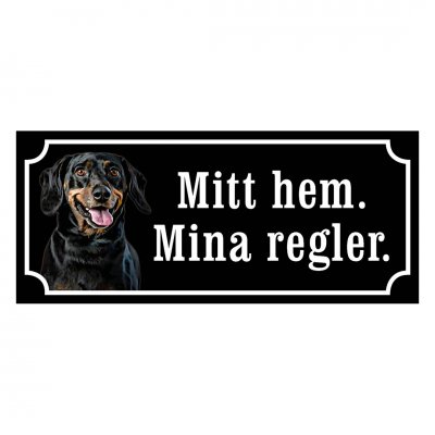 Smålandsstövare - Hundskylt