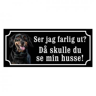 Smålandsstövare - Hundskylt