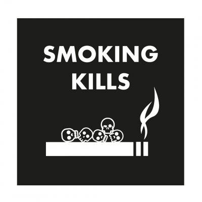 smoking kills dödskallar rökning förbjuden
rolig sluta röka skylt