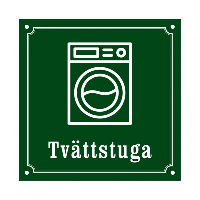 tvättstuga gammaldagsstil emalj