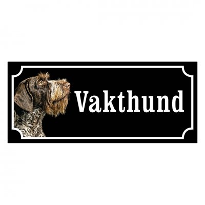 Vorsteh - emaljskylt