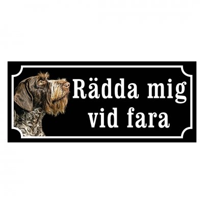 Vorsteh - emaljskylt