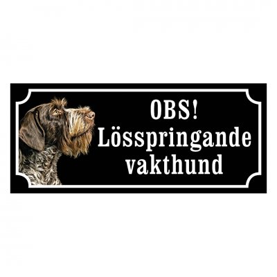 Vorsteh - emaljskylt