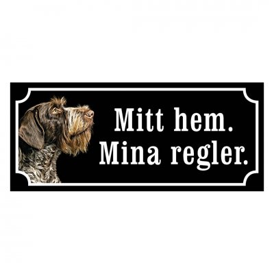 Vorsteh - emaljskylt