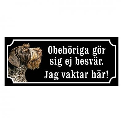 Vorsteh - emaljskylt