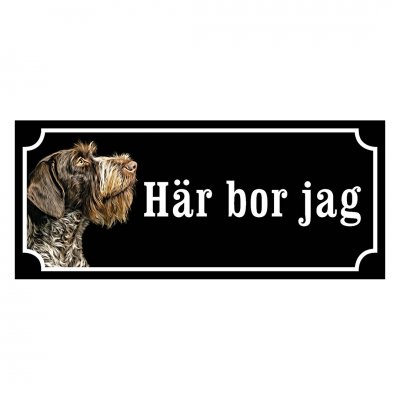 Vorsteh - emaljskylt