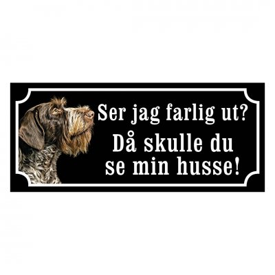 Vorsteh - emaljskylt