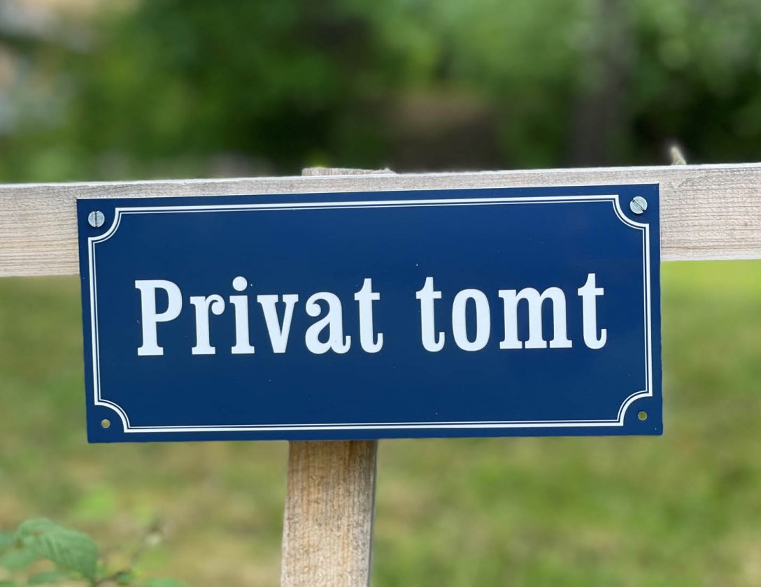 privat tomt